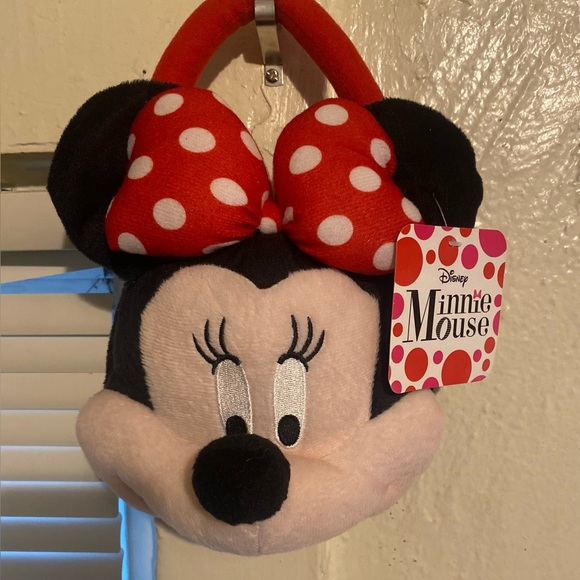 Disney Minnie Mouse Plush Purse - Picture 1 of 9